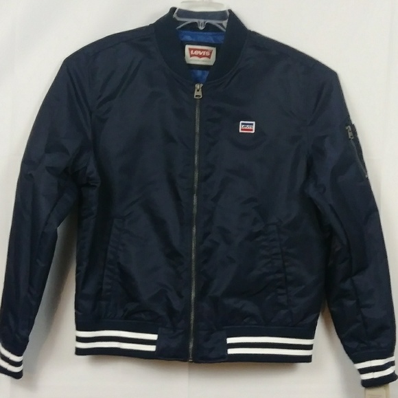 levi's varsity bomber jacket